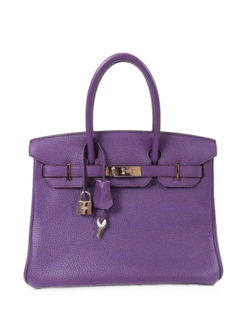 Hermès Pre-Owned 2012 30 Birkin leather tote bag
