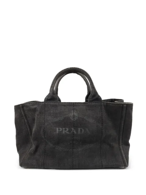 Prada Pre-Owned bolso shopper con logo estampado