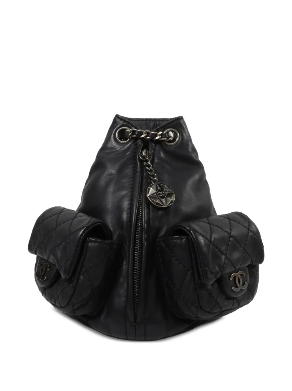 CHANEL Pre-Owned mini CC multi-pockets backpack | Schwarz | Image 1