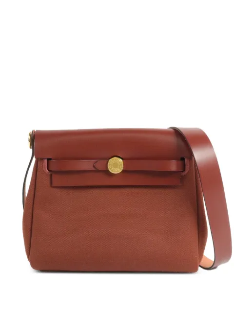 Hermès Pre-Owned 2025 mini Herbag leather shoulder bag