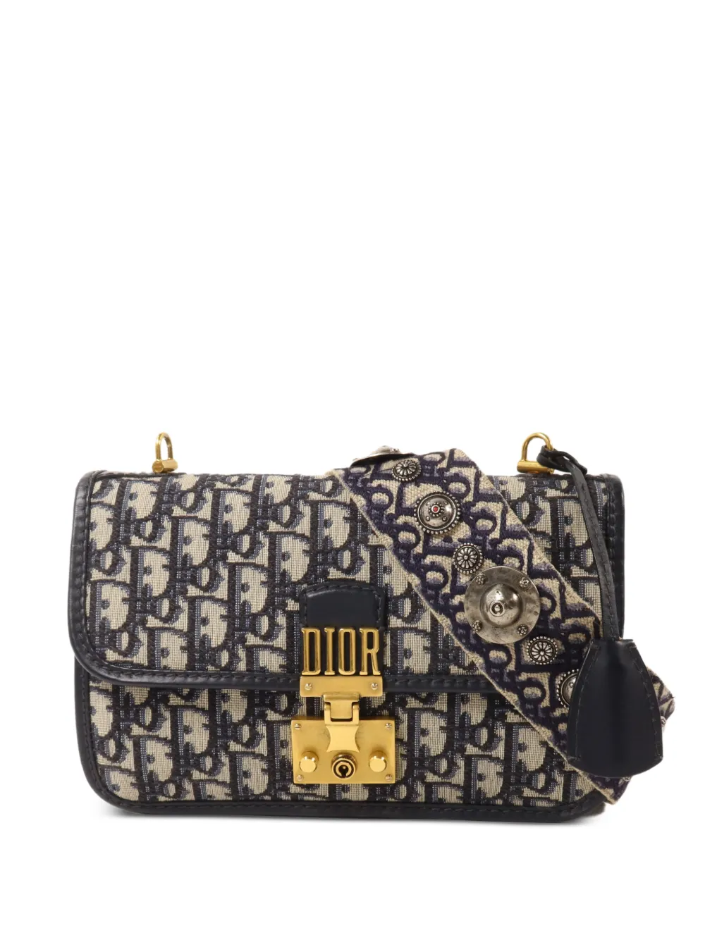 Christian Dior Pre-Owned Dior Addict Schultertasche - Blau