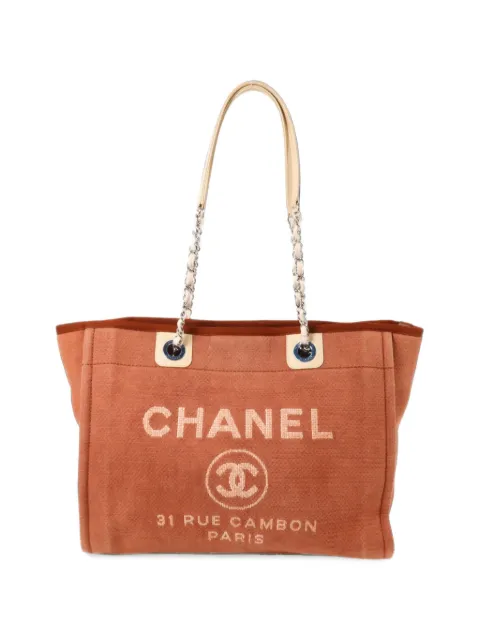 CHANEL Pre-Owned Deauville CC tote bag