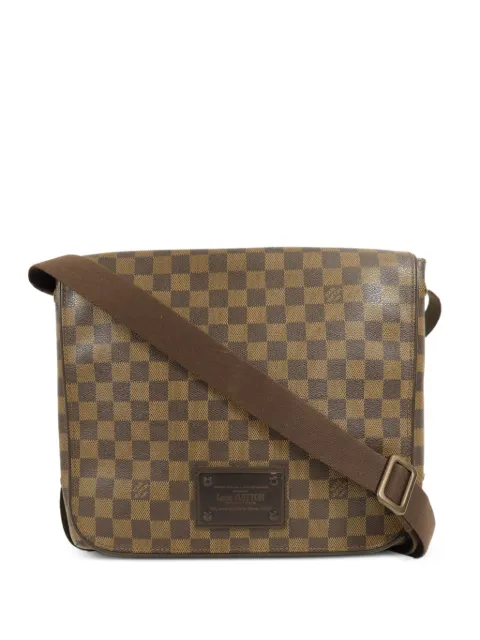 Louis Vuitton Pre-Owned MM Brooklyn Damier 邮差包