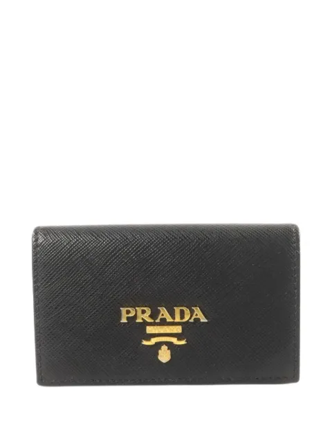 Prada Pre-Owned Saffiano leather card case