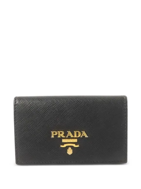 Prada Pre-Owned Saffiano leather card case