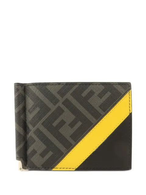 Fendi Pre-Owned FF logo money clip wallet