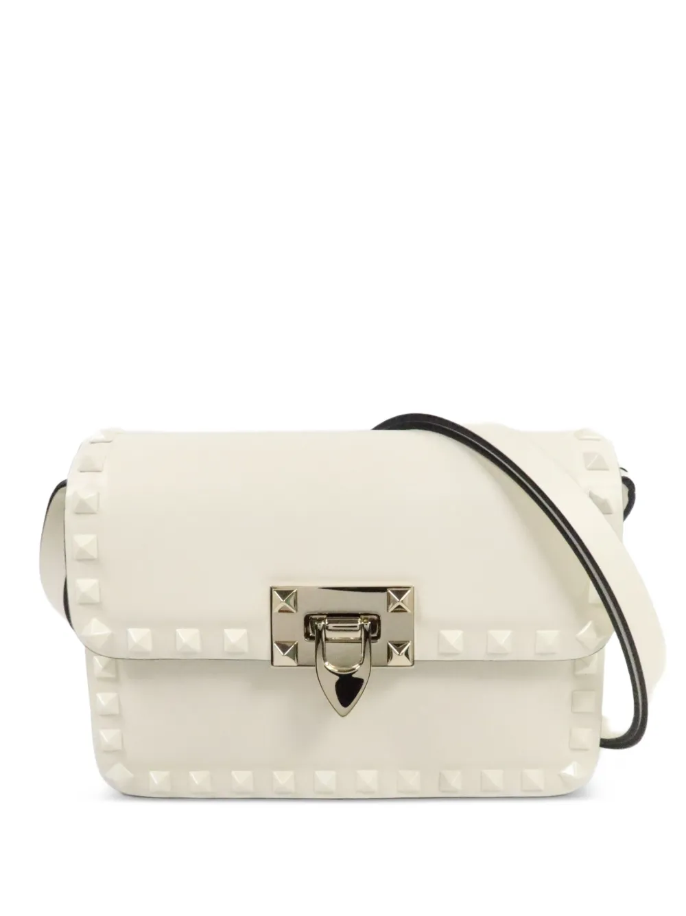 Valentino Garavani Pre-Owned Rockstud Schultertasche - Weiß
