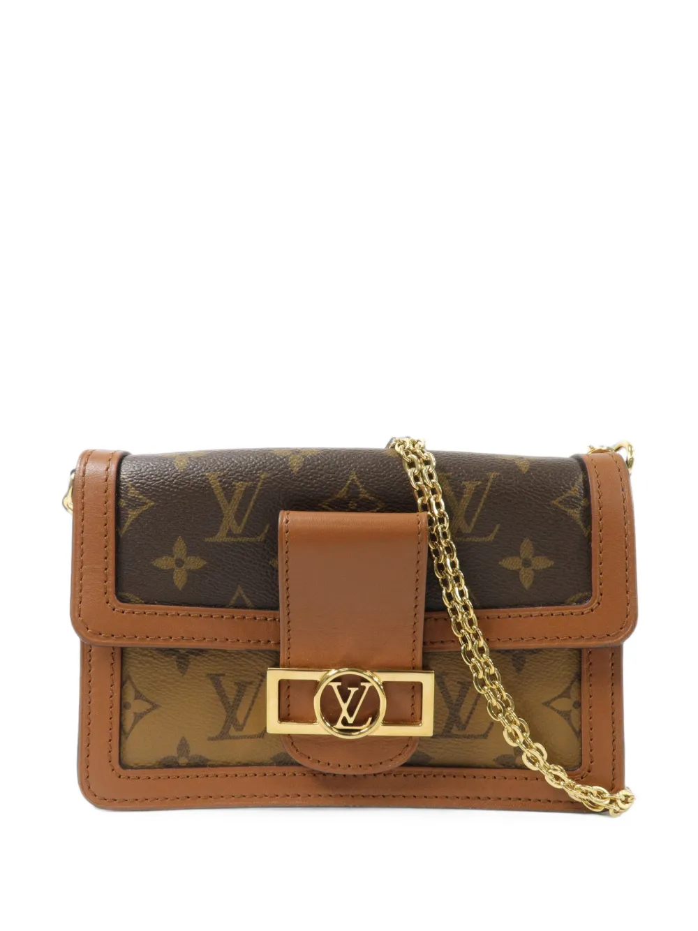 Louis Vuitton Pre-Owned Dauphine Monogram Reverse shoulder bag - Marrone