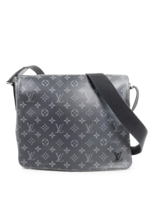 Louis Vuitton Pre-Owned MM Monogram Eclipse District shoulder bag