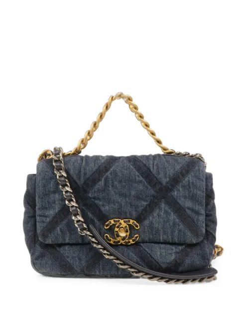CHANEL Pre-Owned bolso de hombro Chanel 19 pequeño