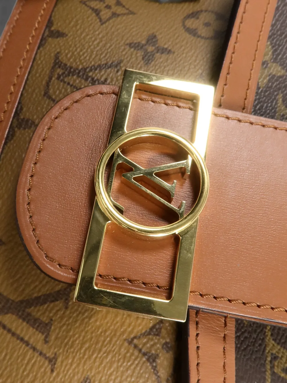 Louis Vuitton Pre-Owned MM Dauphine shopper Bruin