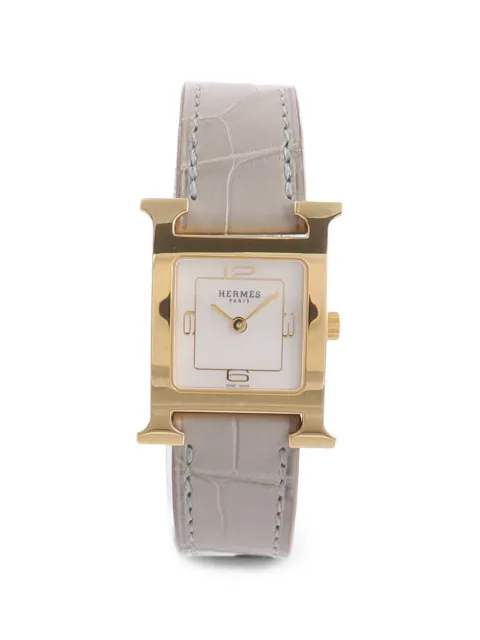 Hermès Pre-Owned leather-starp 30mm watch