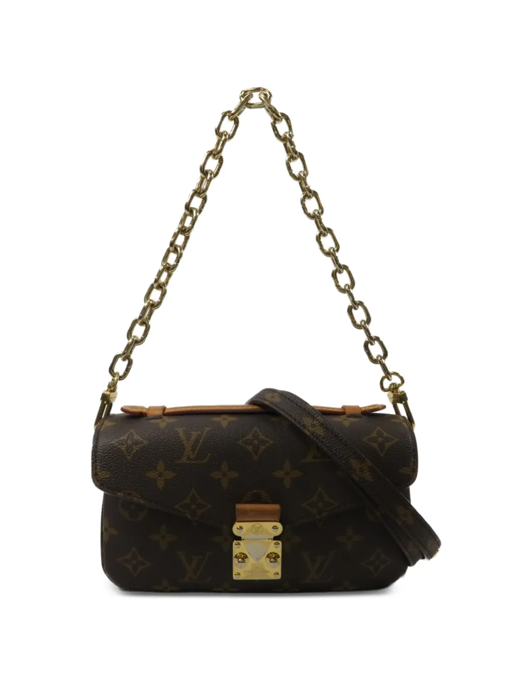 Louis Vuitton Pre-Owned Pochette Metis East West shoulder bag - Marrone