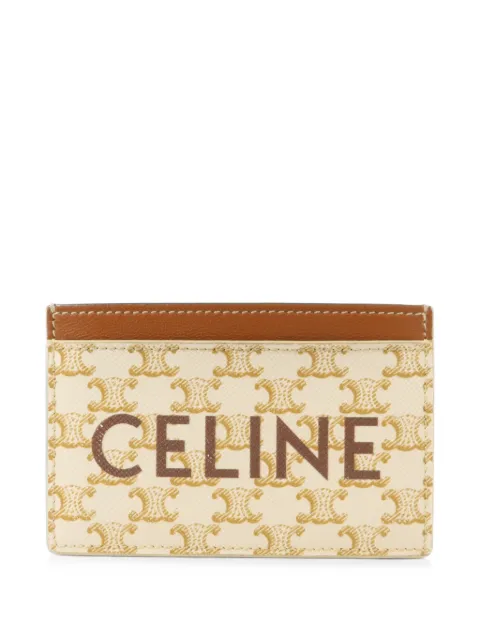 Celine Pre-Owned Triomphe card case