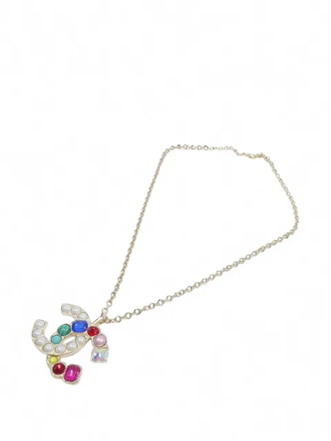 CHANEL Pre-Owned CC pendant necklace