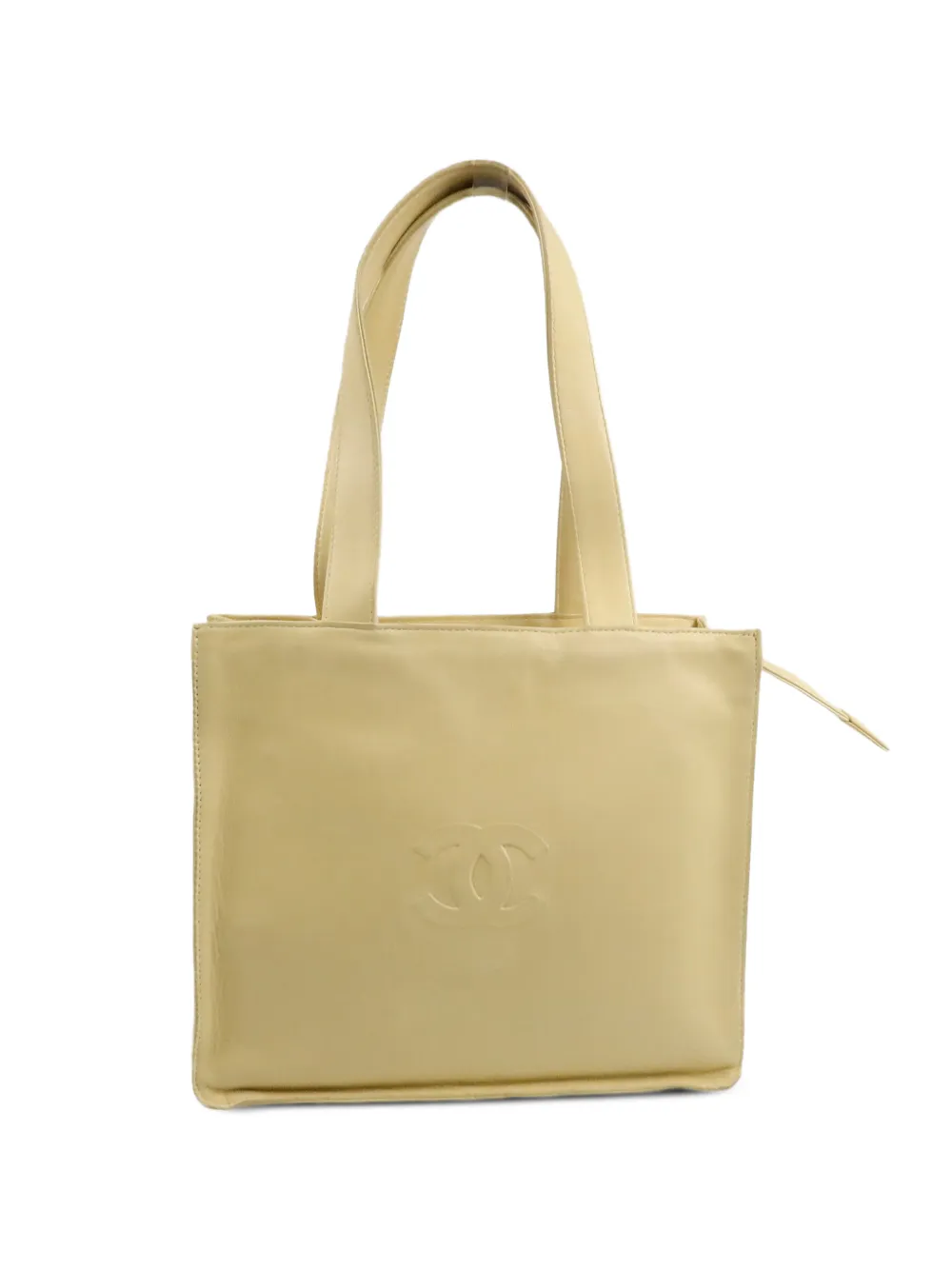 CHANEL Pre-Owned CC Camellia tote bag - Giallo