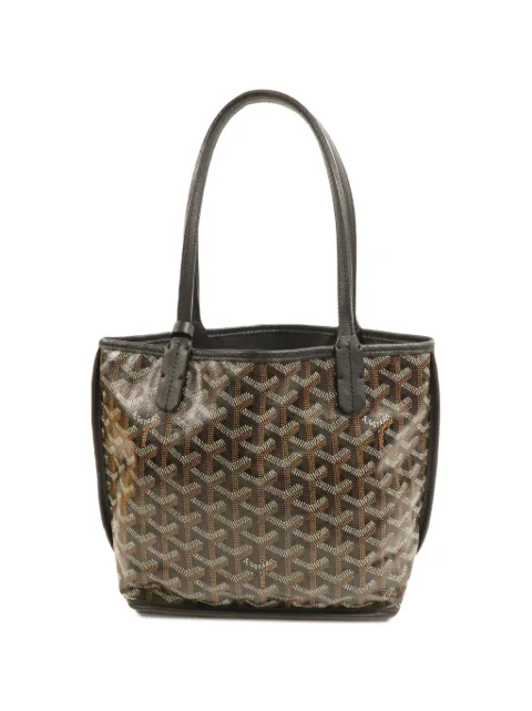 Goyard Pre-Owned mini Anjou logo-pattern tote bag