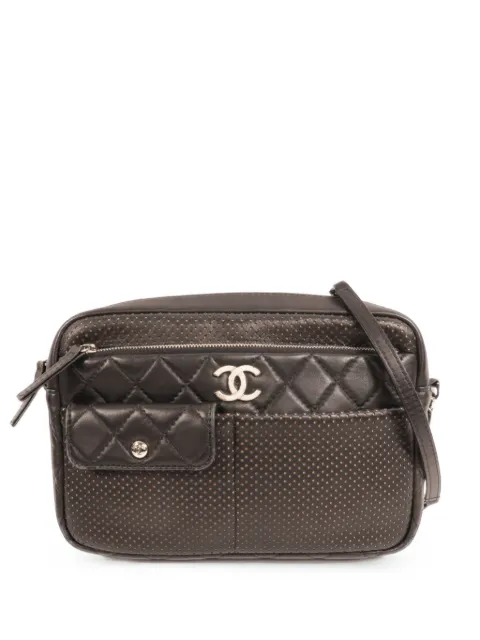CHANEL Pre-Owned CC perforated shoulder bag