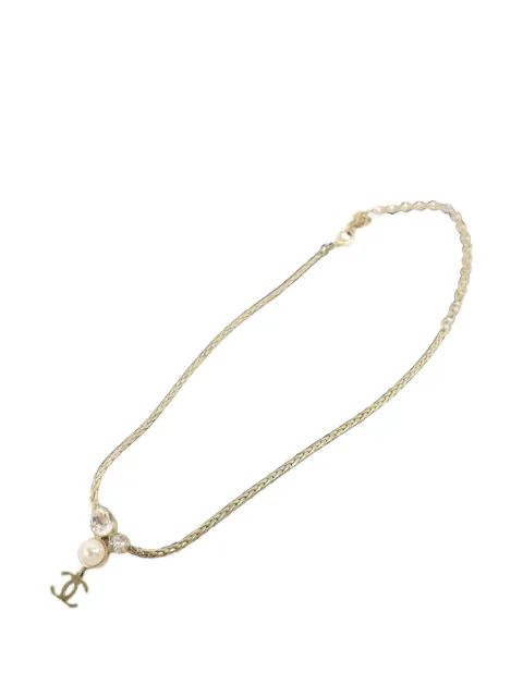 CHANEL Pre-Owned CC-pendant necklace