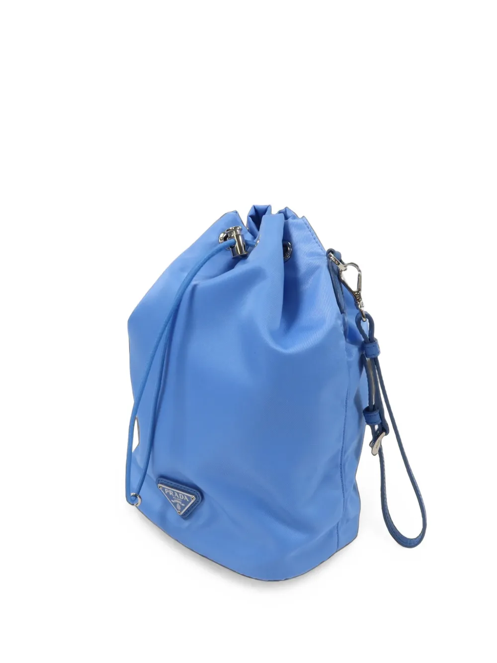 Prada Pre-Owned Re-Nylon clutch bag - Blu