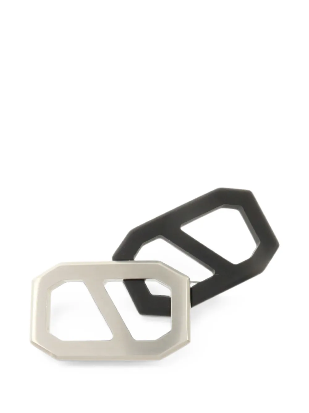 Hermès Pre-Owned Chandal geometric brooch - Argento