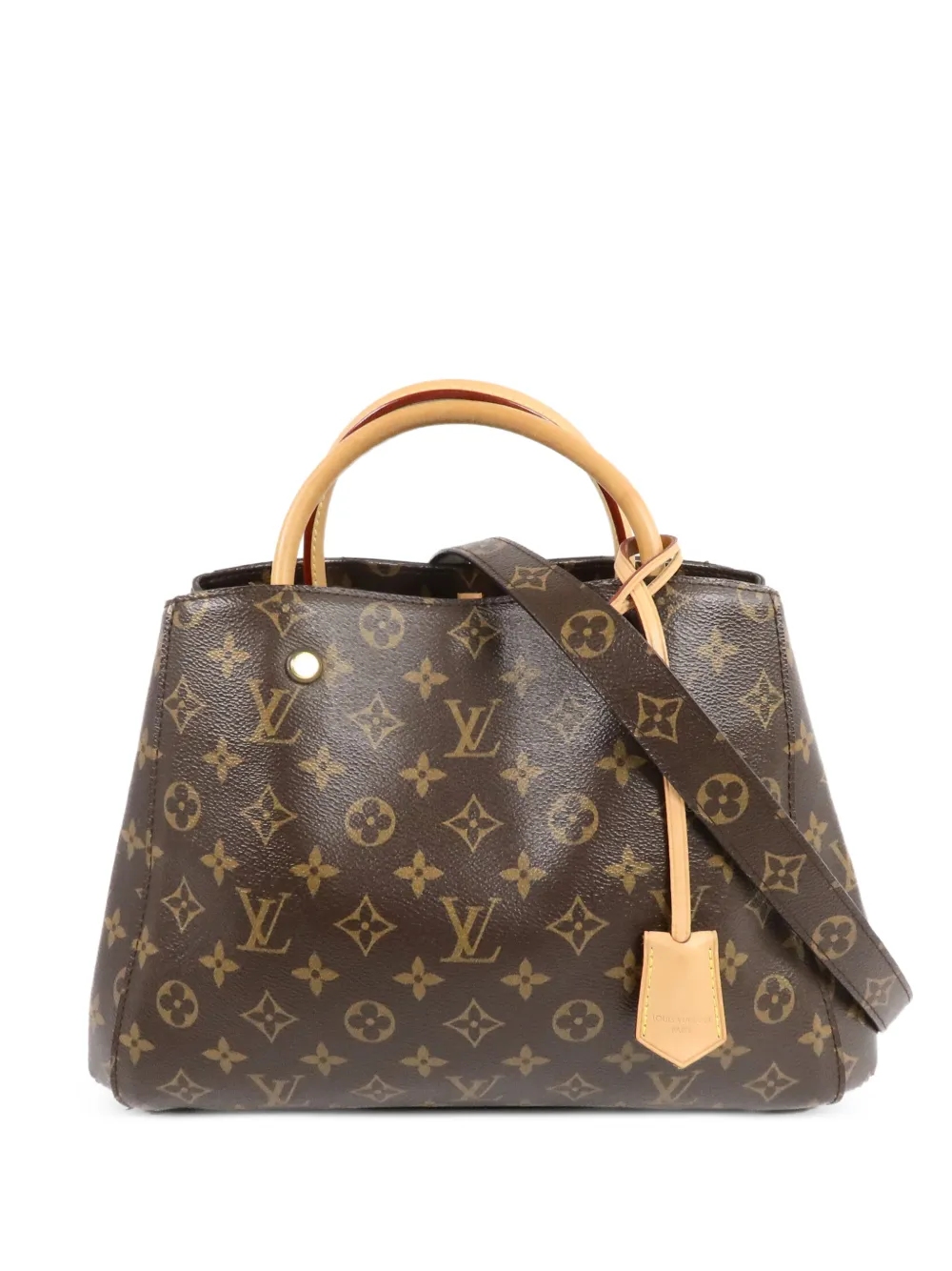Louis Vuitton Pre-Owned MM Montaigne Monogram tote bag - Marrone