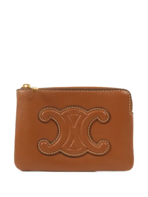 Celine Pre-Owned monedero Triomphe