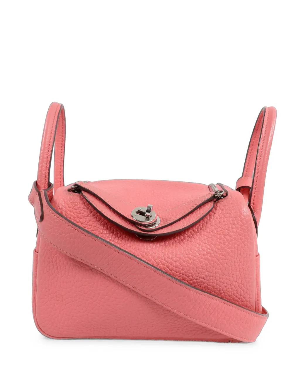 Hermès Pre-Owned mini Lindy shoulder bag - Rosa