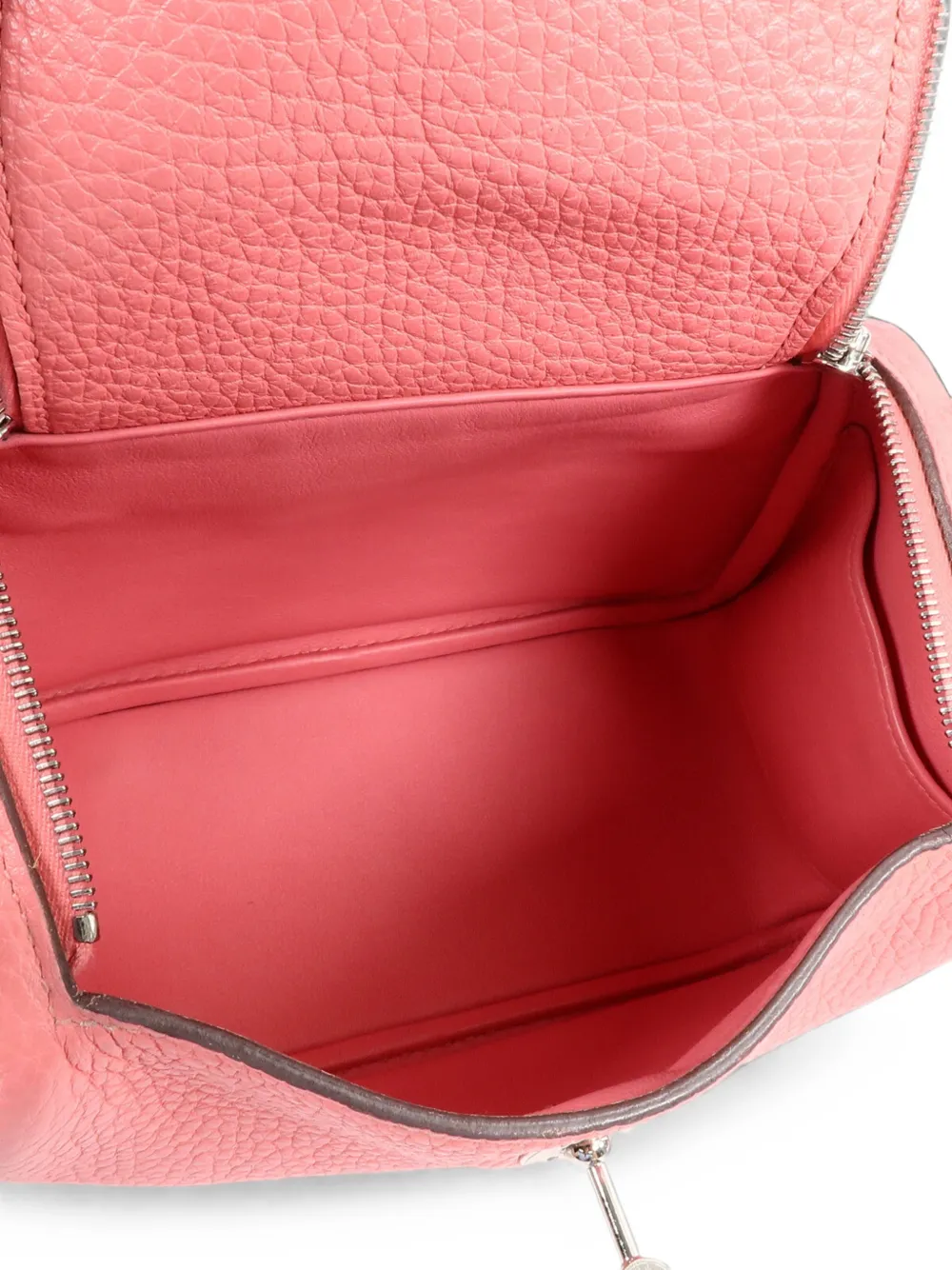 Hermès Pre-Owned Lindy mini-schoudertas Roze