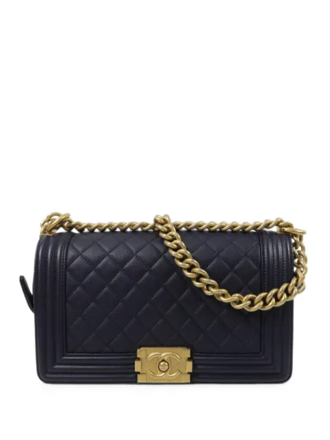 CHANEL Pre-Owned Boy quilted shoulder bag