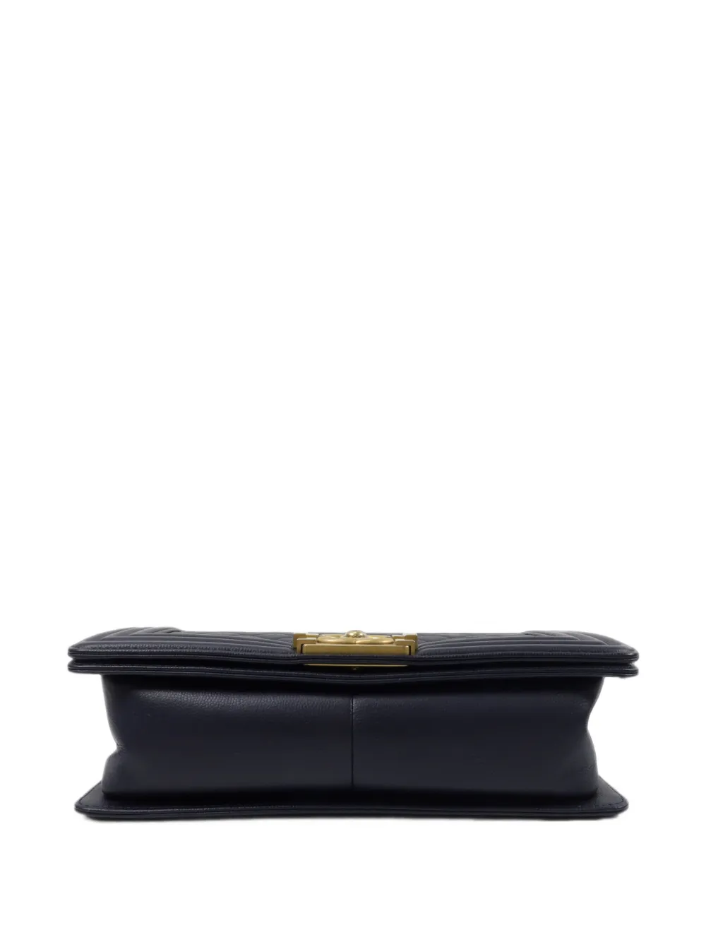 CHANEL Pre-Owned Boy gewatteerde schoudertas Blauw