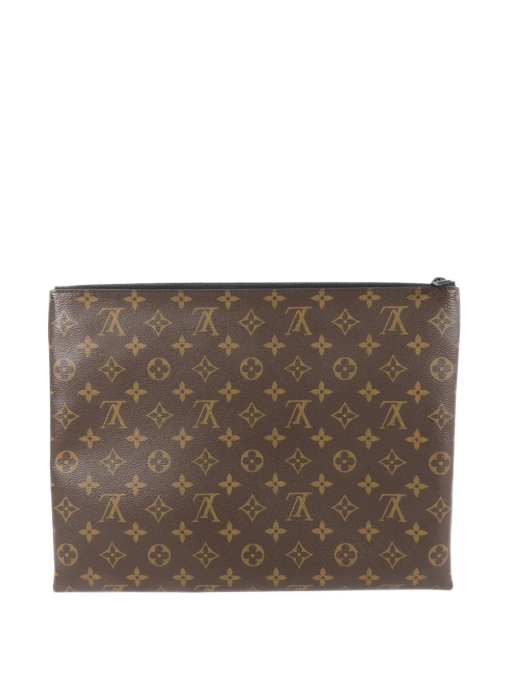 Louis Vuitton Pre-Owned Solar Ray A4 clutch met ketting Bruin