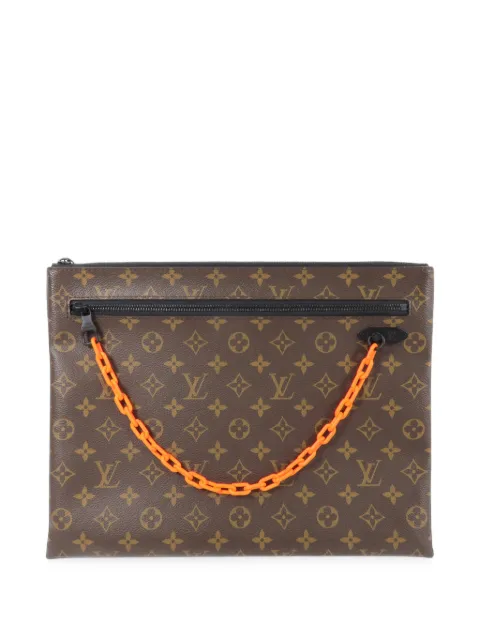 Louis Vuitton Pre-Owned Solar Ray A4 chain clutch bag