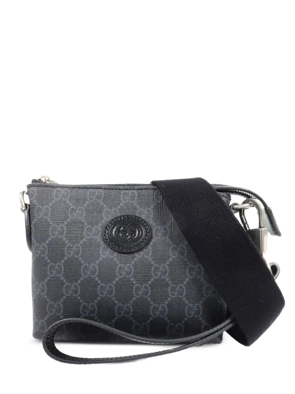 Gucci Pre-Owned GG Supreme shoulder bag - Nero