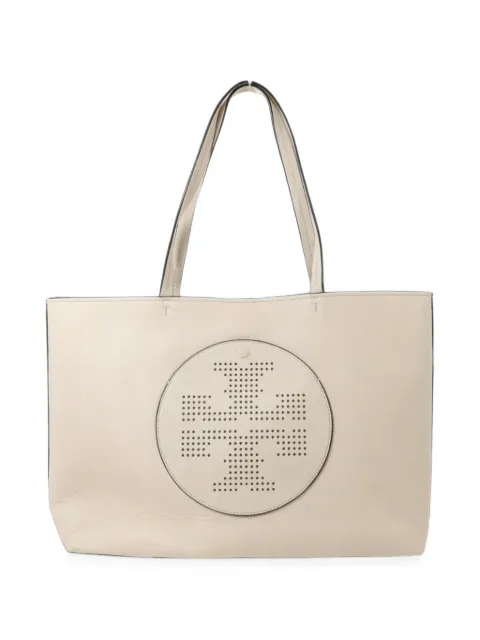 Tory Burch perforated-logo leather shoulder bag