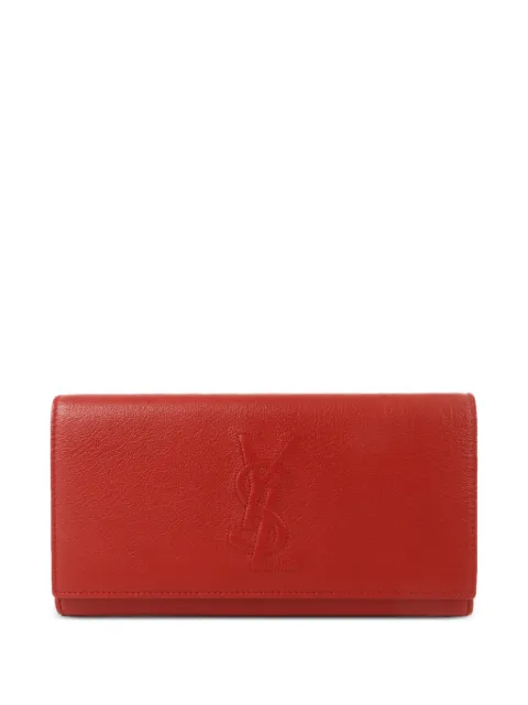 Saint Laurent Pre-Owned leather long wallet