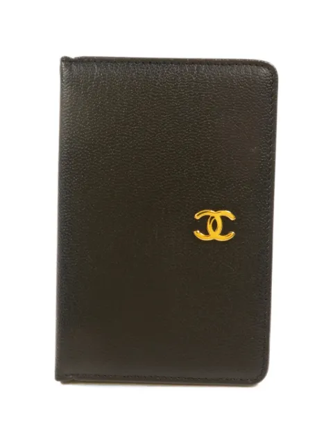 CHANEL Pre-Owned CC-logo card case