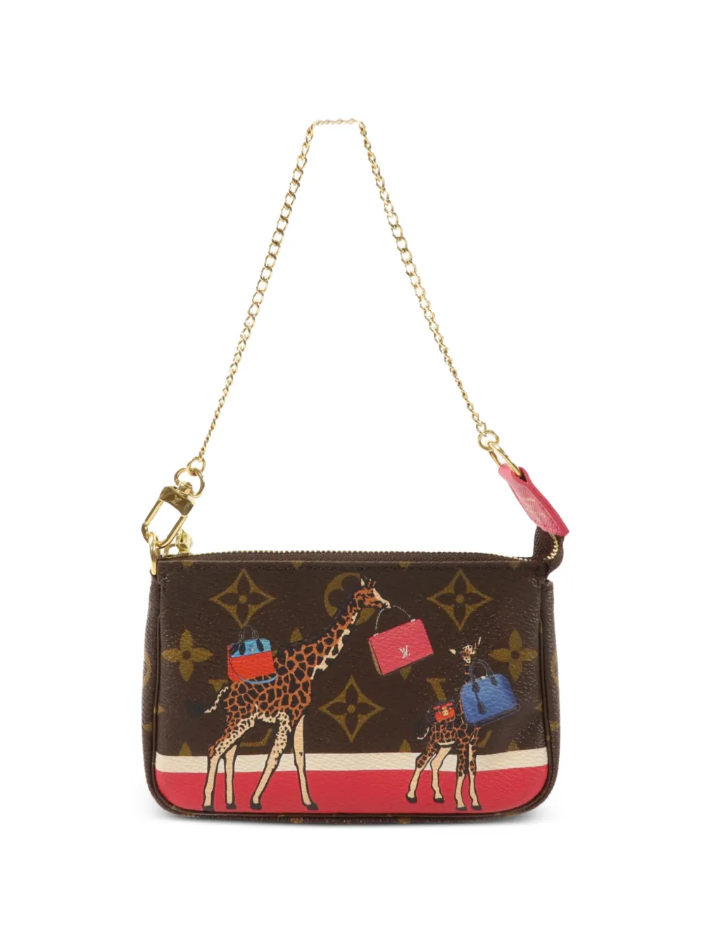 Louis Vuitton Pre-Owned mini Pochette Monogram shoulder bag - Marrone