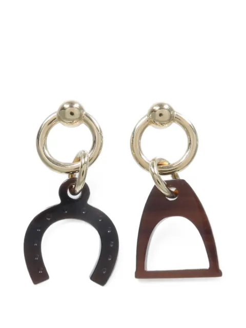 Hermès Pre-Owned aretes Amulette Equestre
