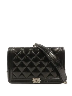 CHANEL Pre-Owned キルティング レザージュエリーボックス | ブラック