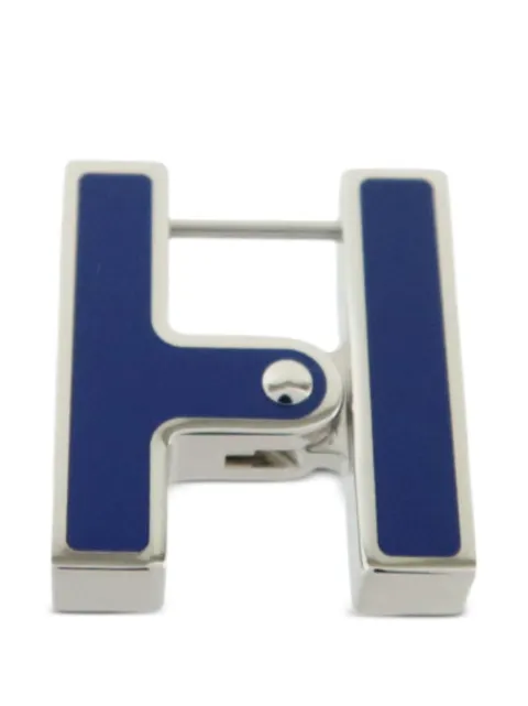 Hermès Pre-Owned arete Habascule con esmaltado