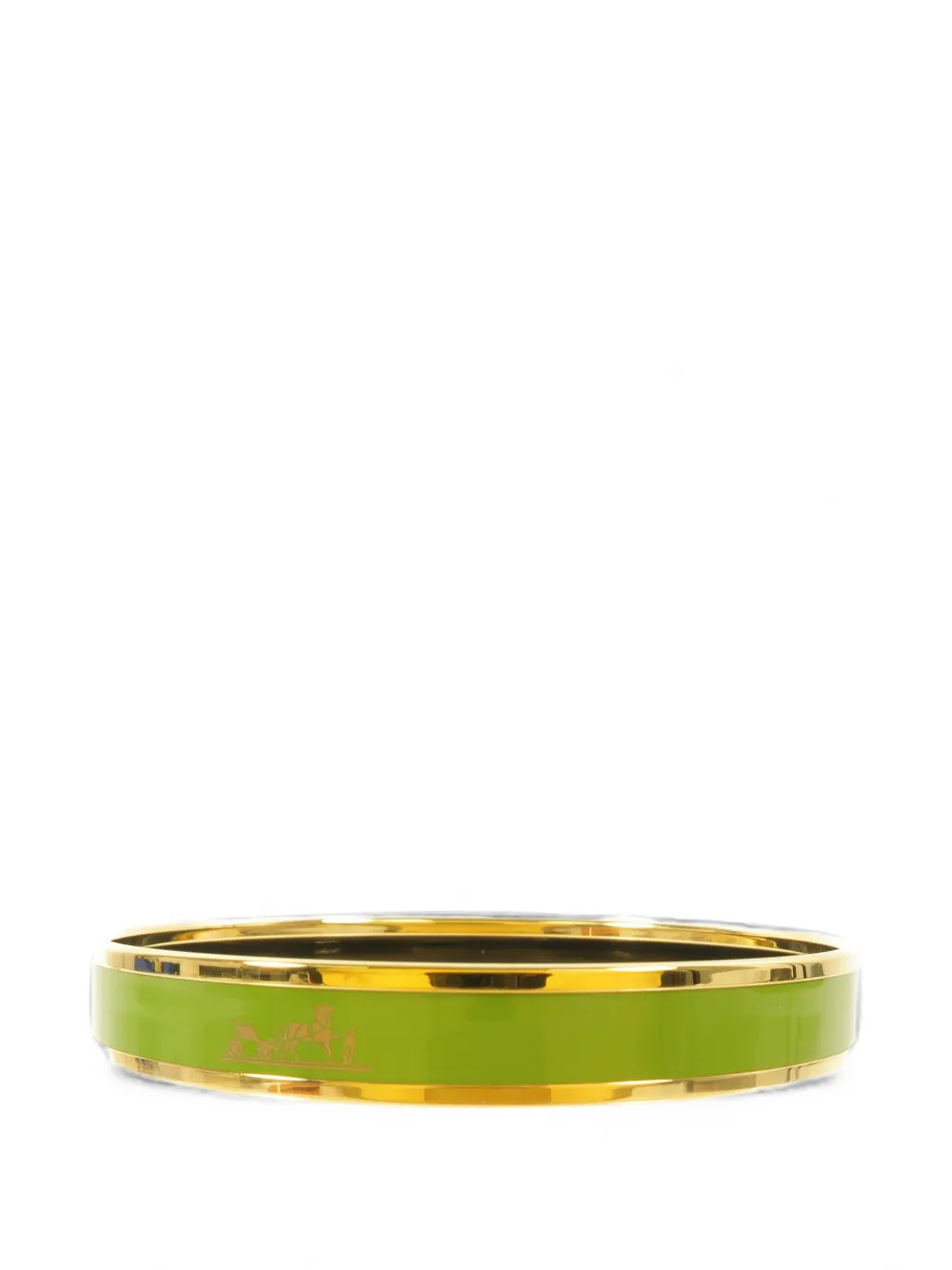 Hermès Pre-Owned Caleche bangle - Verde