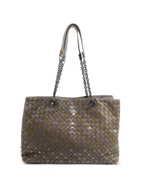 Bottega Veneta Pre-Owned Intrecciato lambskin shoulder bag