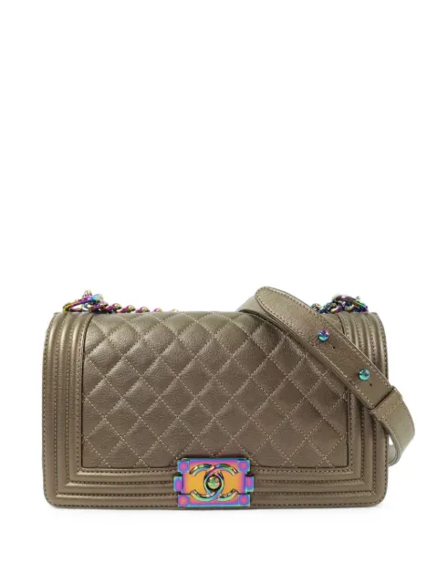 CHANEL Pre-Owned Boy 25 chain shoulder bag