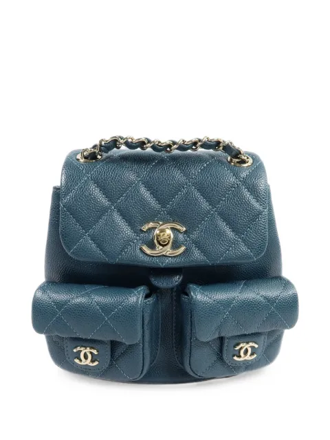 CHANEL Pre-Owned Duma CC turn-lock backpack