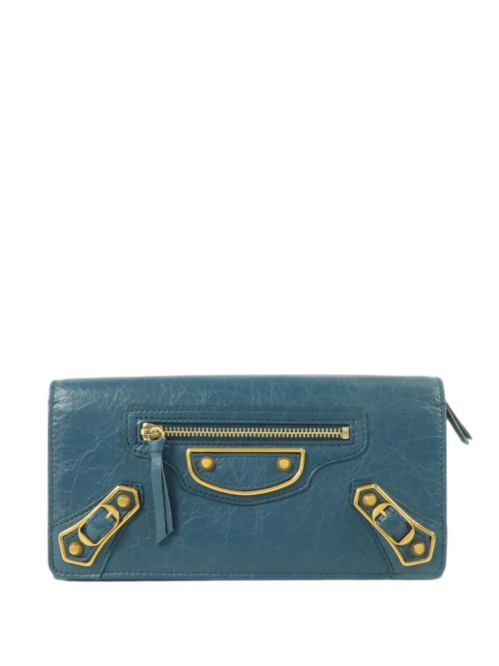 Balenciaga Pre-Owned bi-fold wallet - Blu