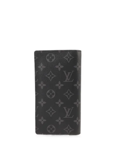 Louis Vuitton Pre-Owned Brazza Monogram Eclipse bifold wallet
