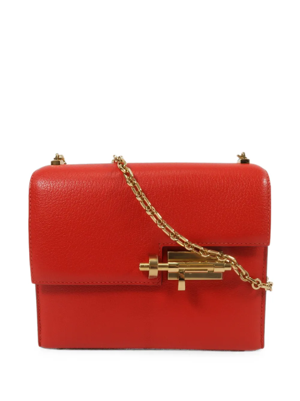 Hermès Pre-Owned 2019's Mini Verrou shoulder bag - Rosso