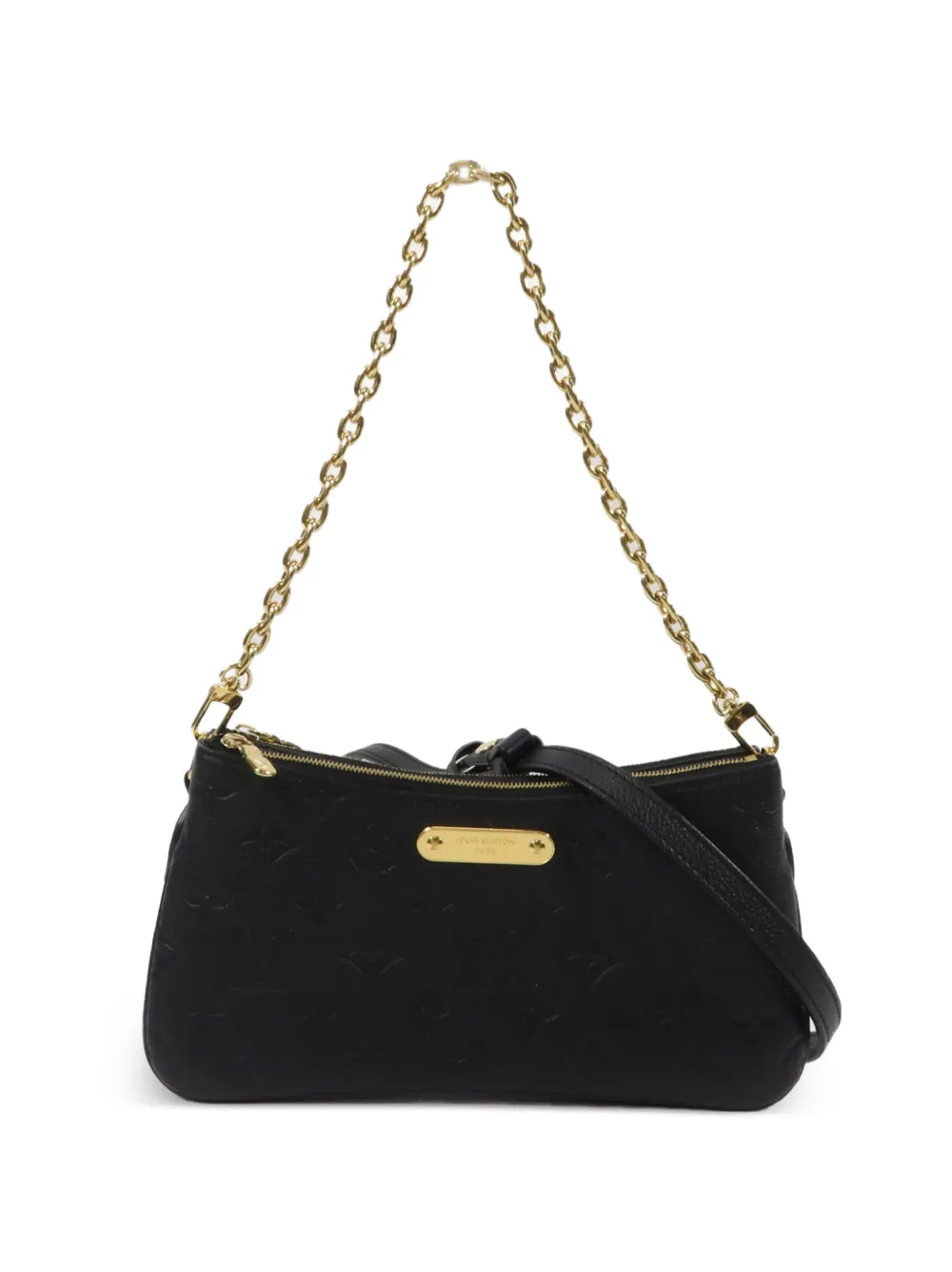 Louis Vuitton Pre-Owned Liv Pochette Monogram Empreinte Schultertasche - Schwarz