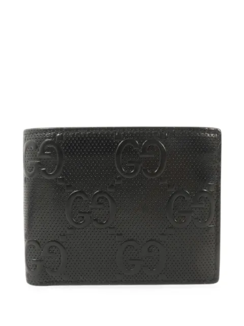 Gucci Pre-Owned GG embossed bifold wallet